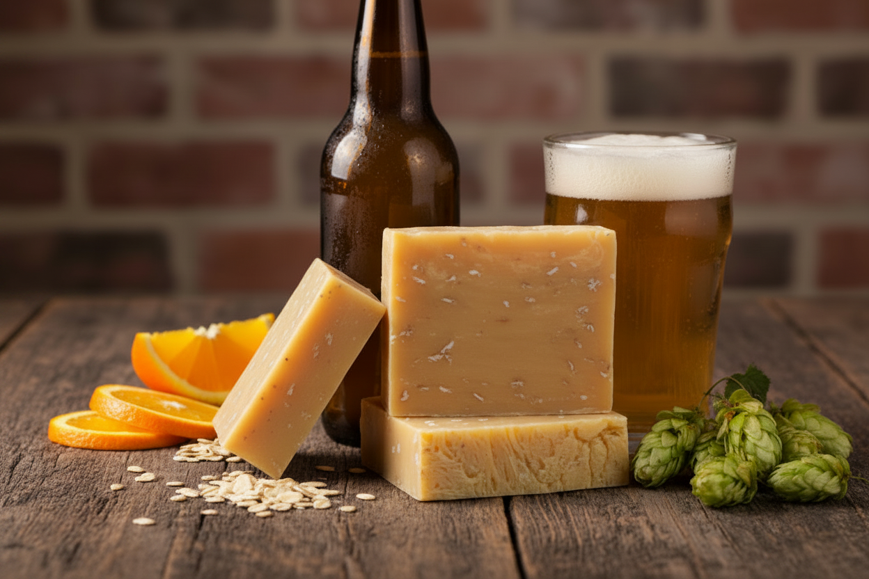 Lifestyle - 2 Hoppin Mad Ale Soap Bars