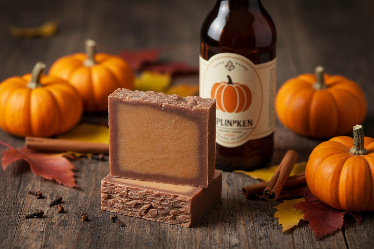 Lifestyle - Pumpkin Beer Soap