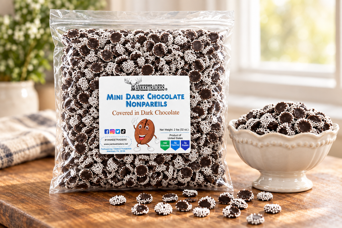Mini Dark Chocolate Nonpareils lifestyle image