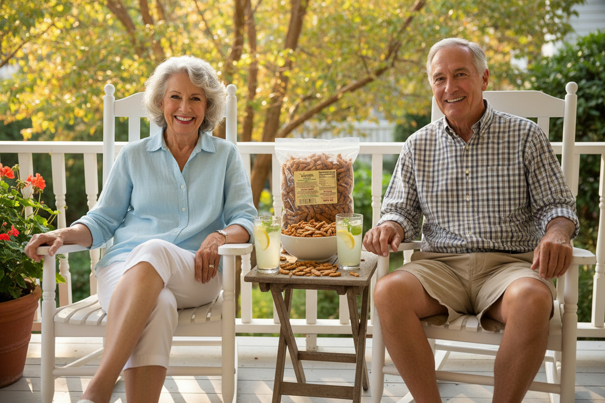 Oat Bran Sesame Sticks Porch