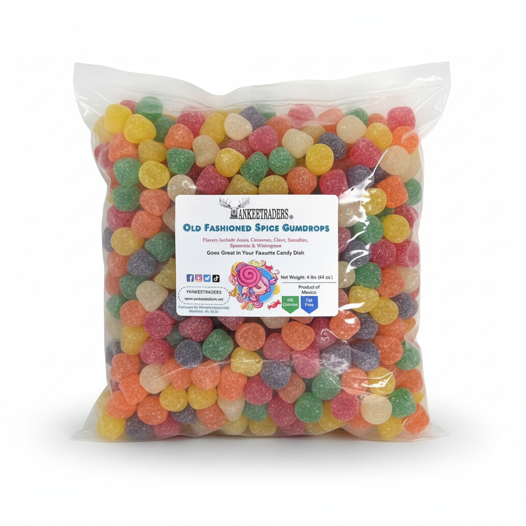 Old Fashioned Spice Gumdrops - 4 lb Bag