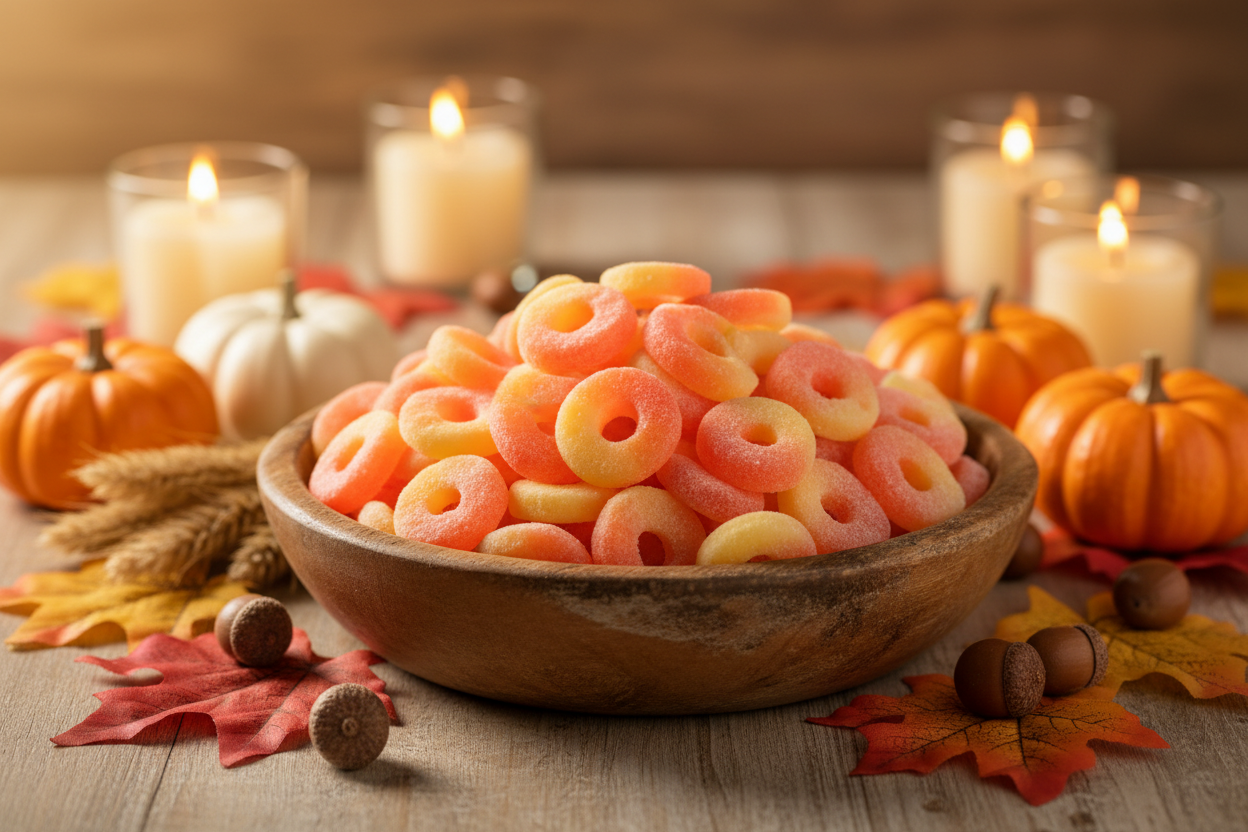 Peach Gummy Rings – Fall Lifestyle