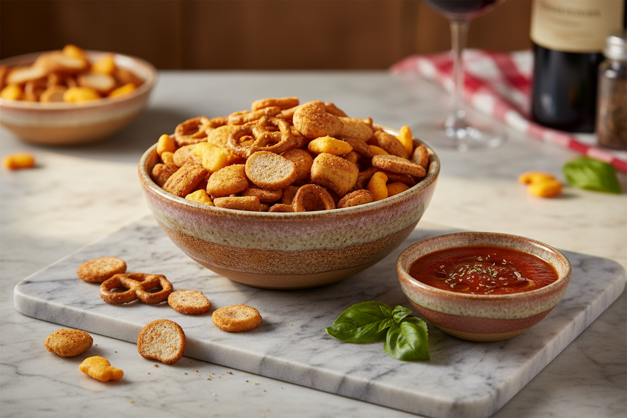 Pizza Snack Mix Lifestyle