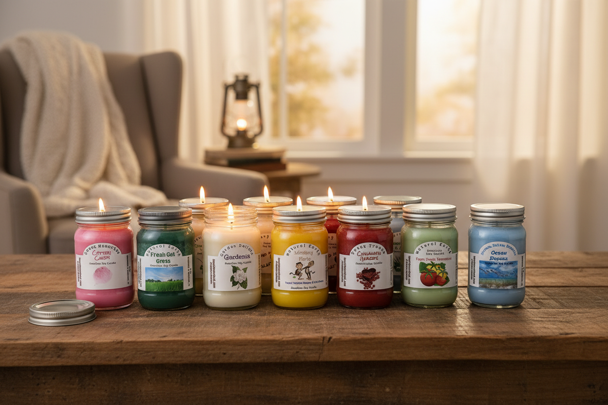 Premium Candle Lifestyle Banner