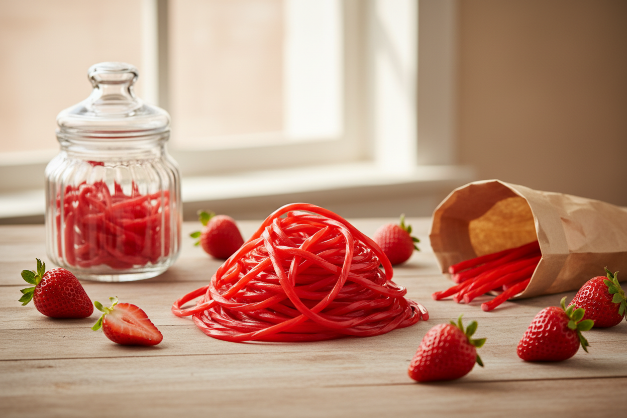 Red Licorice Laces Lifestyle