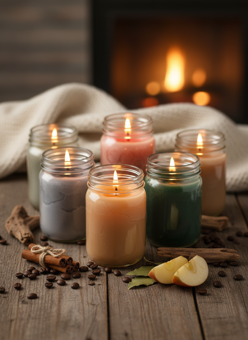 Scented Soy Candles