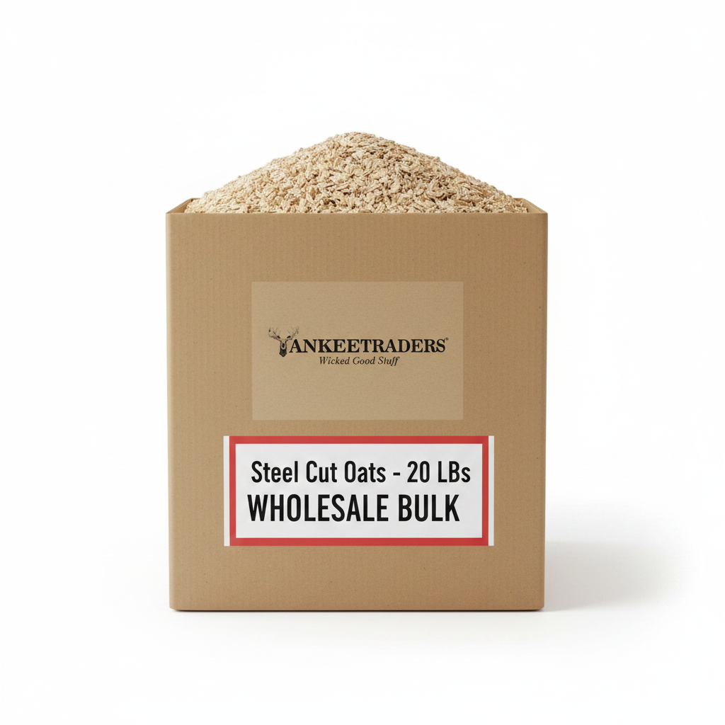 Steel Cut Oats - 20 lb Kraft Box