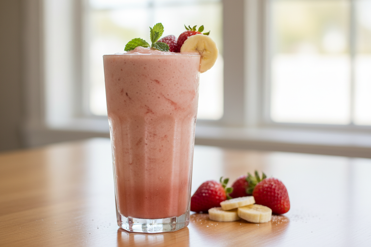 Strawberry Banana Smoothie