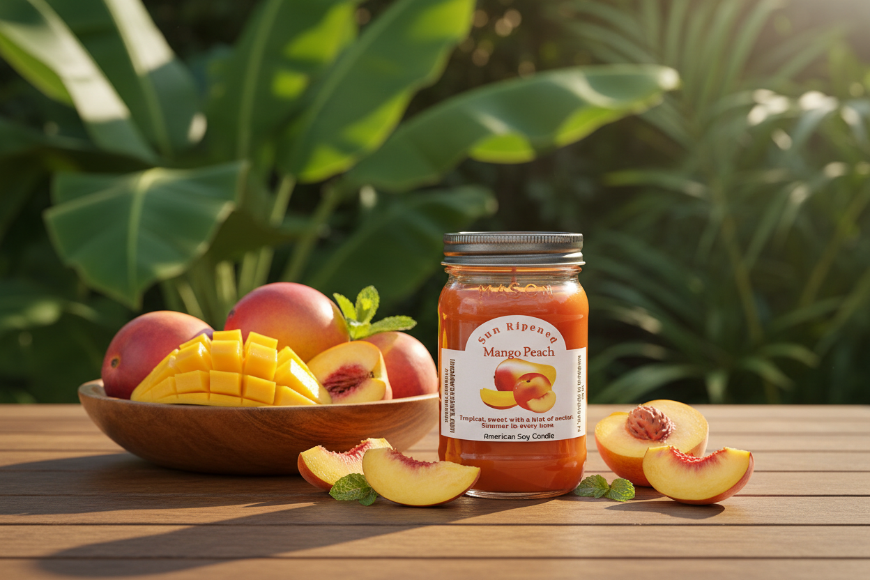 Sun Ripened Mango Peach Lifestyle