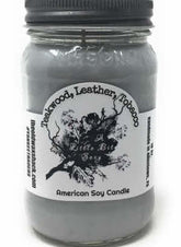A Little Bit Sexy, (Teakwood, Leather & Tobacco) 16 Oz, Soy Candle