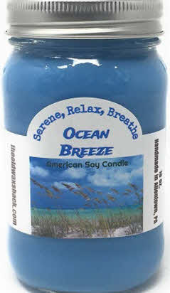 Ocean Breeze 16 Oz. Soy Candle