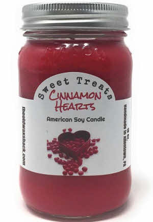 Cinnamon Hearts 16 Oz. Soy Candle