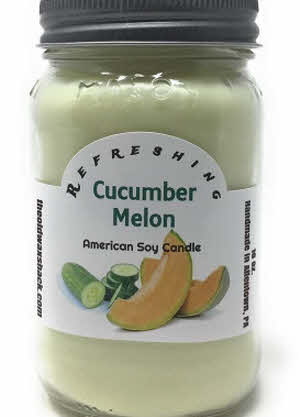 Cucumber Melon 16 oz. Soy Candle