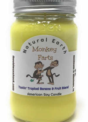 Monkey Farts 16 Oz. Soy Candle