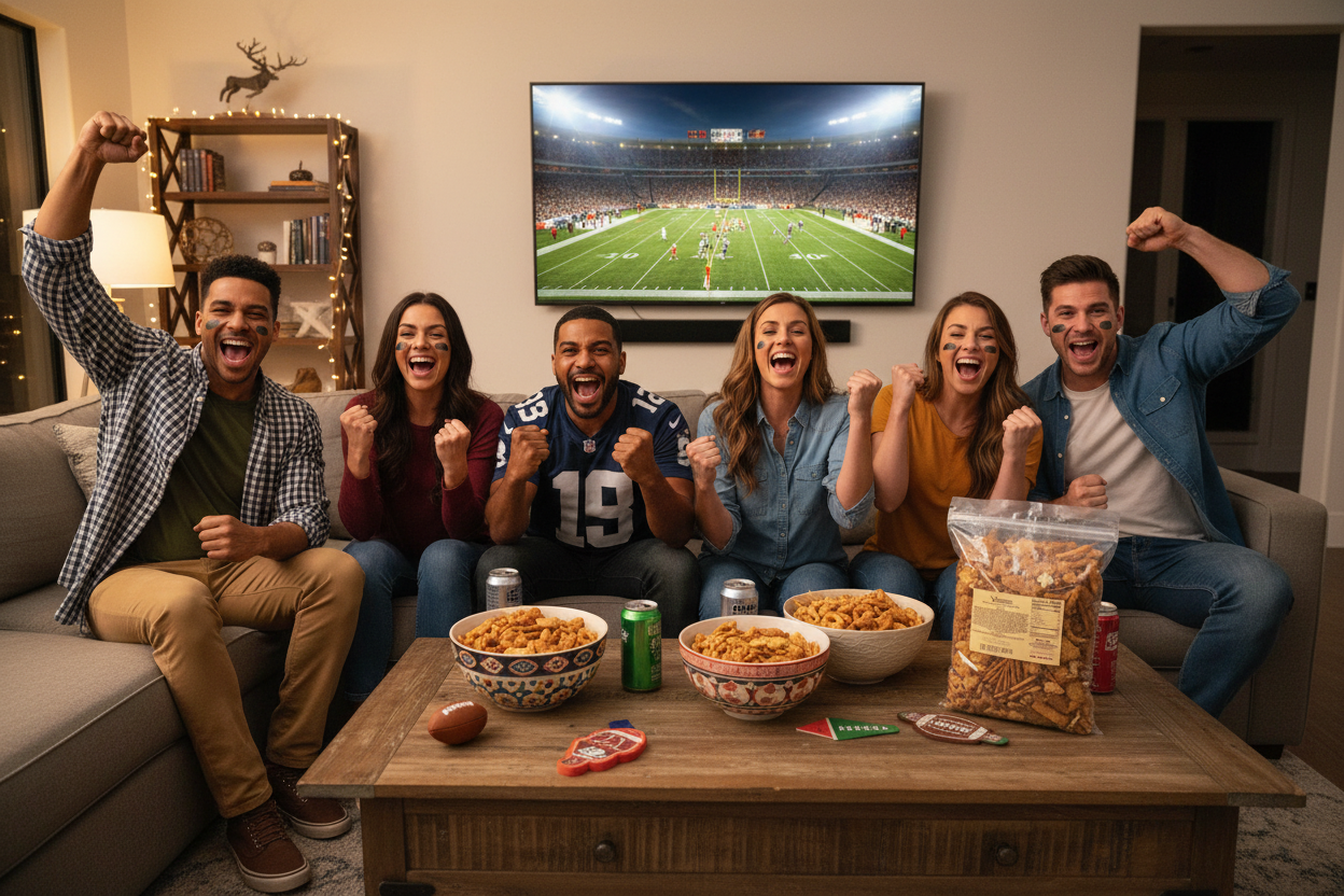 Tailgate Snack Mix Football Lifestyle