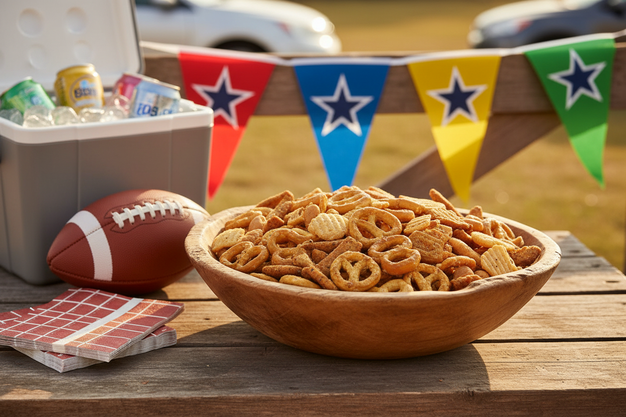 Tailgate Snack Mix Lifestyle