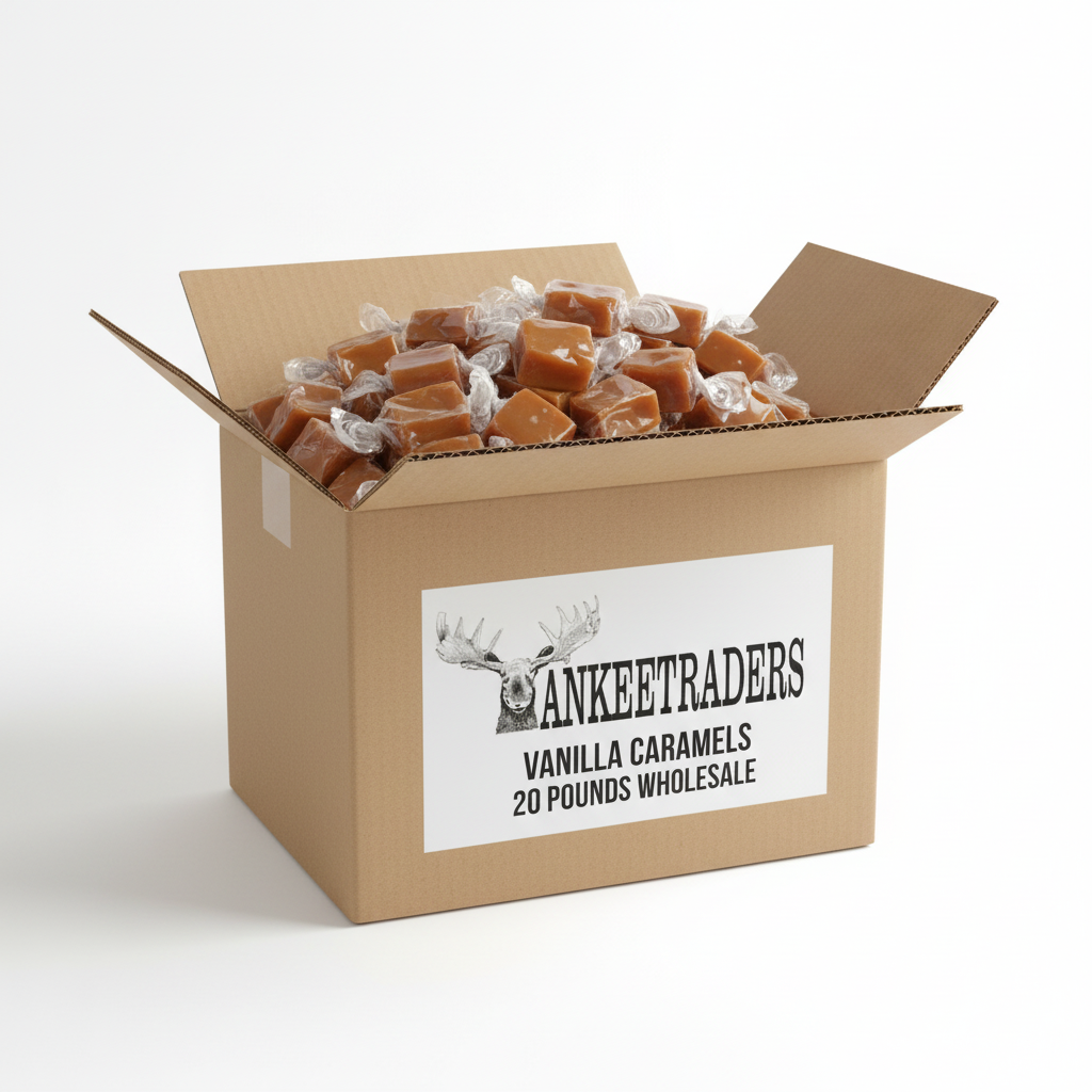 Vanilla Caramels 20 Pounds Wholesale