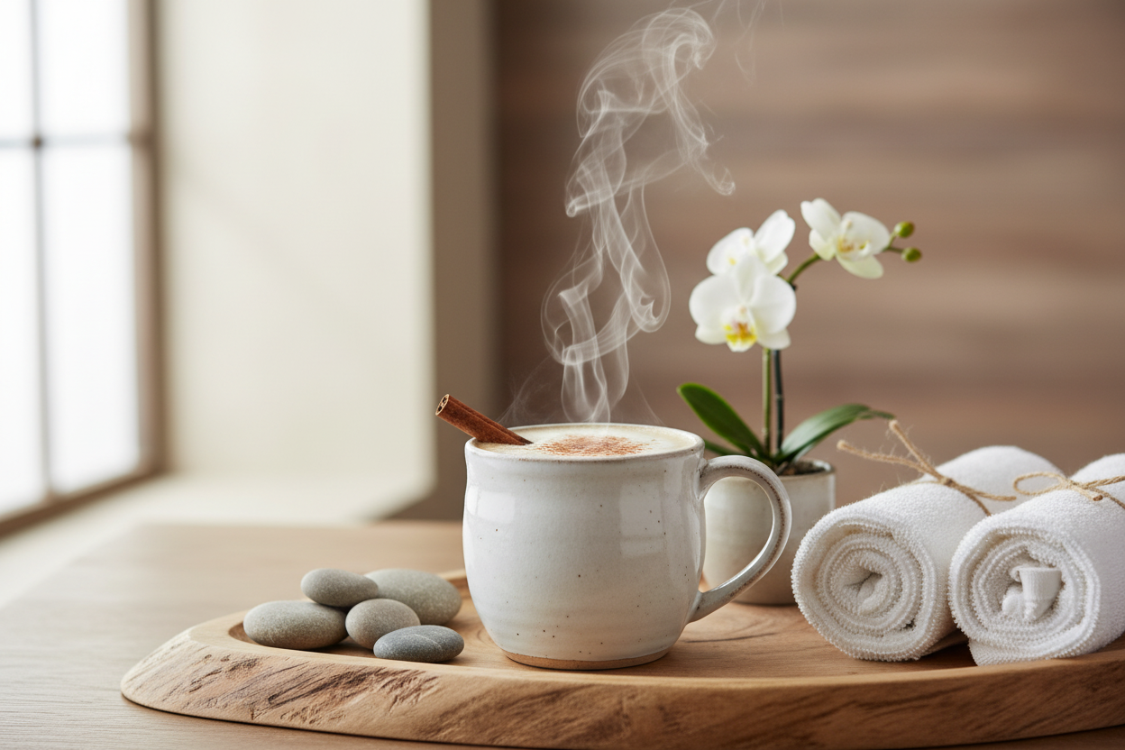 Vanilla Spiced Chai Hot Spa Lifestyle