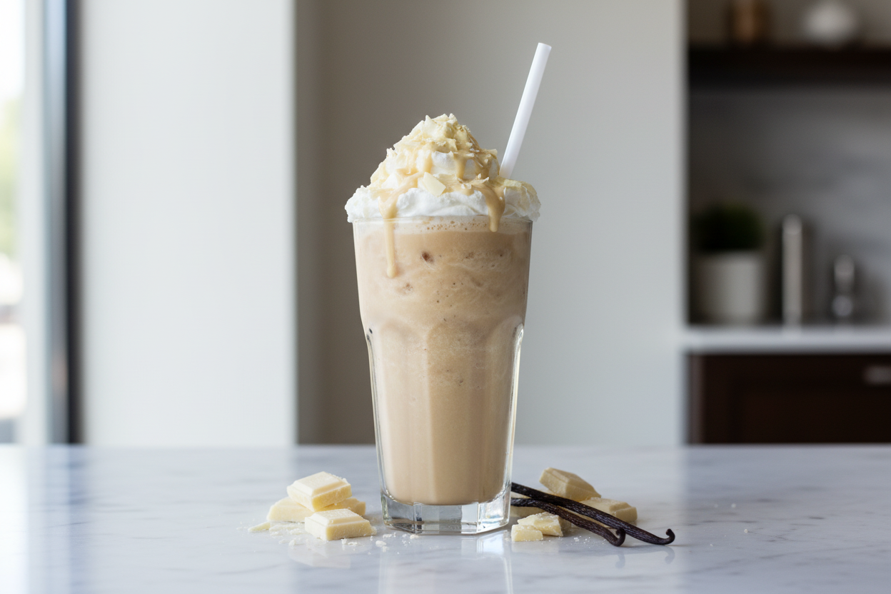 White Chocolate Cappuccino Frozen Lifestyle