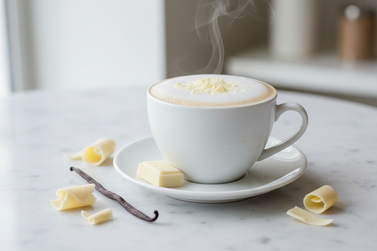 White Chocolate Cappuccino Hot Lifestyle