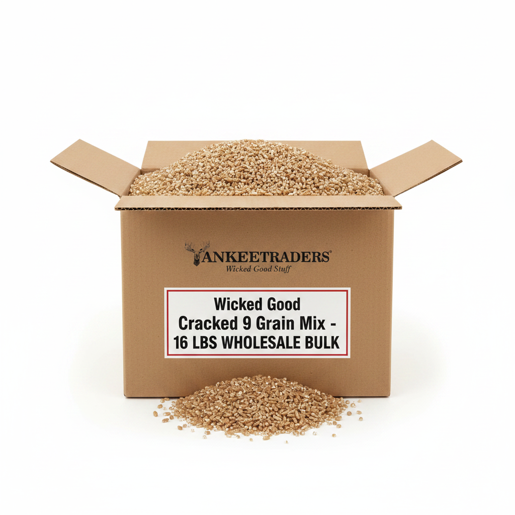 Wicked Good Cracked 9 Grain Mix - 16 lb Kraft Box