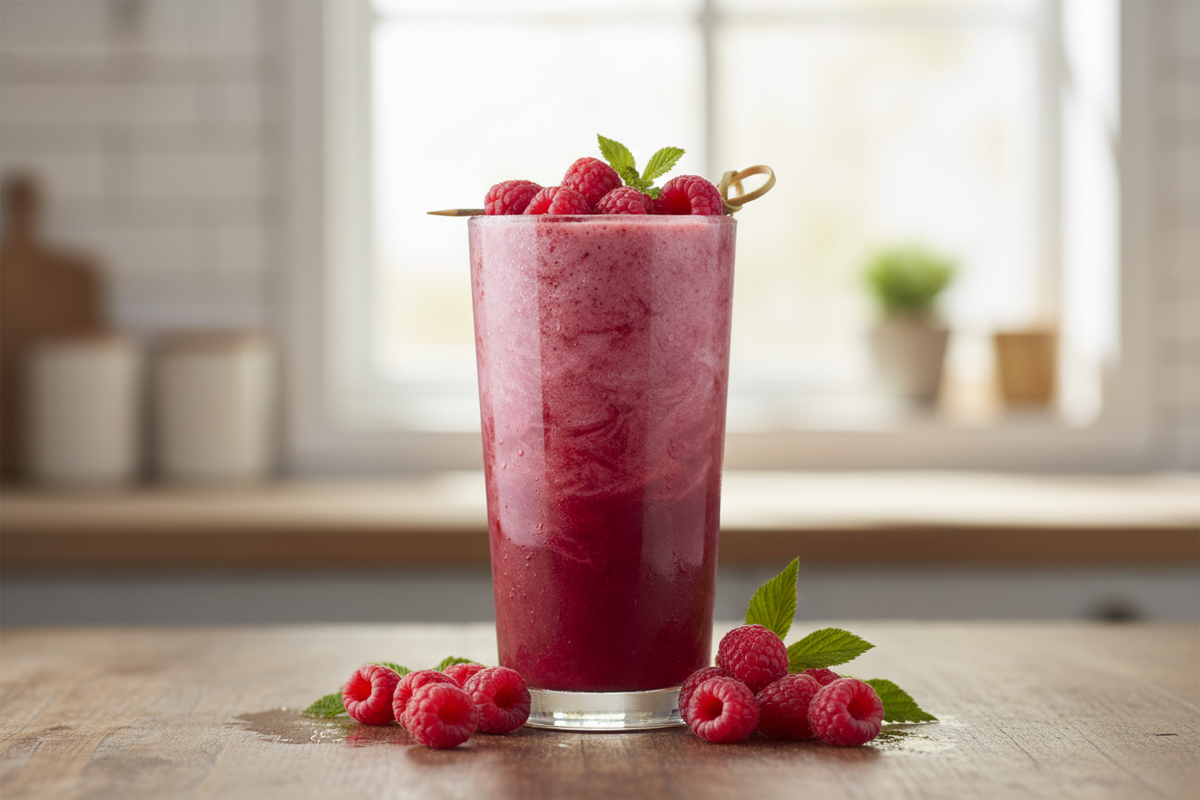 Fnq Wild Raspberry Wild Raspberry Smoothie & Frozen Cocktail Mix | Triple Berry ...