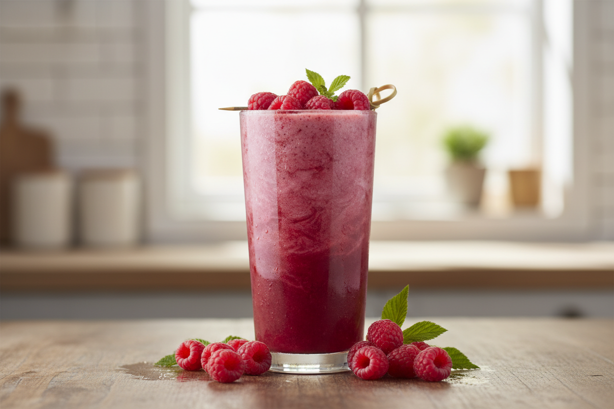 Wild Raspberry Smoothie