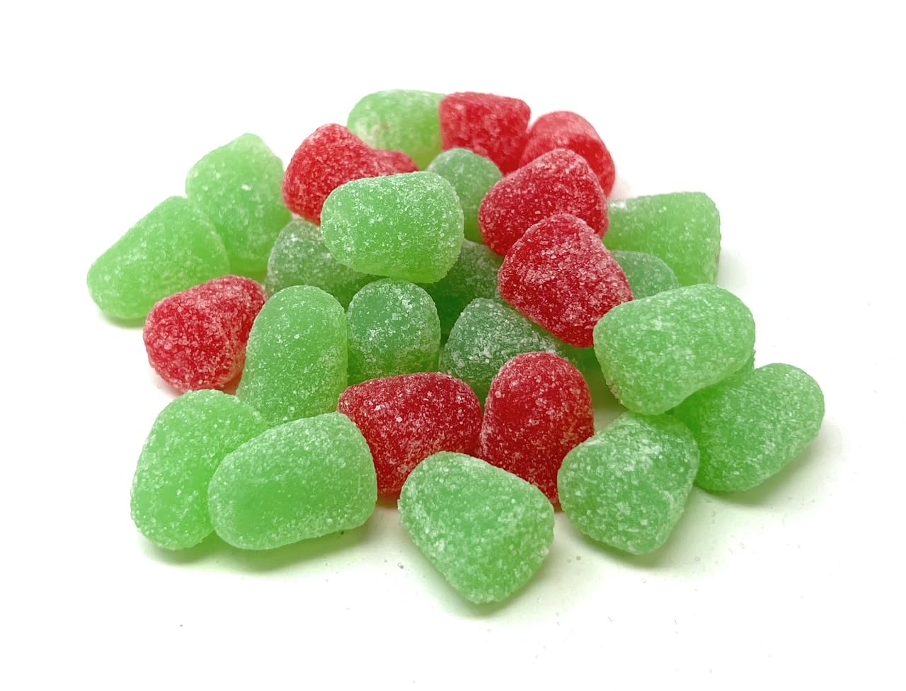 Red & Green Spice Drops - Christmas Jelly Candy, Cinnamon & Wintergreen