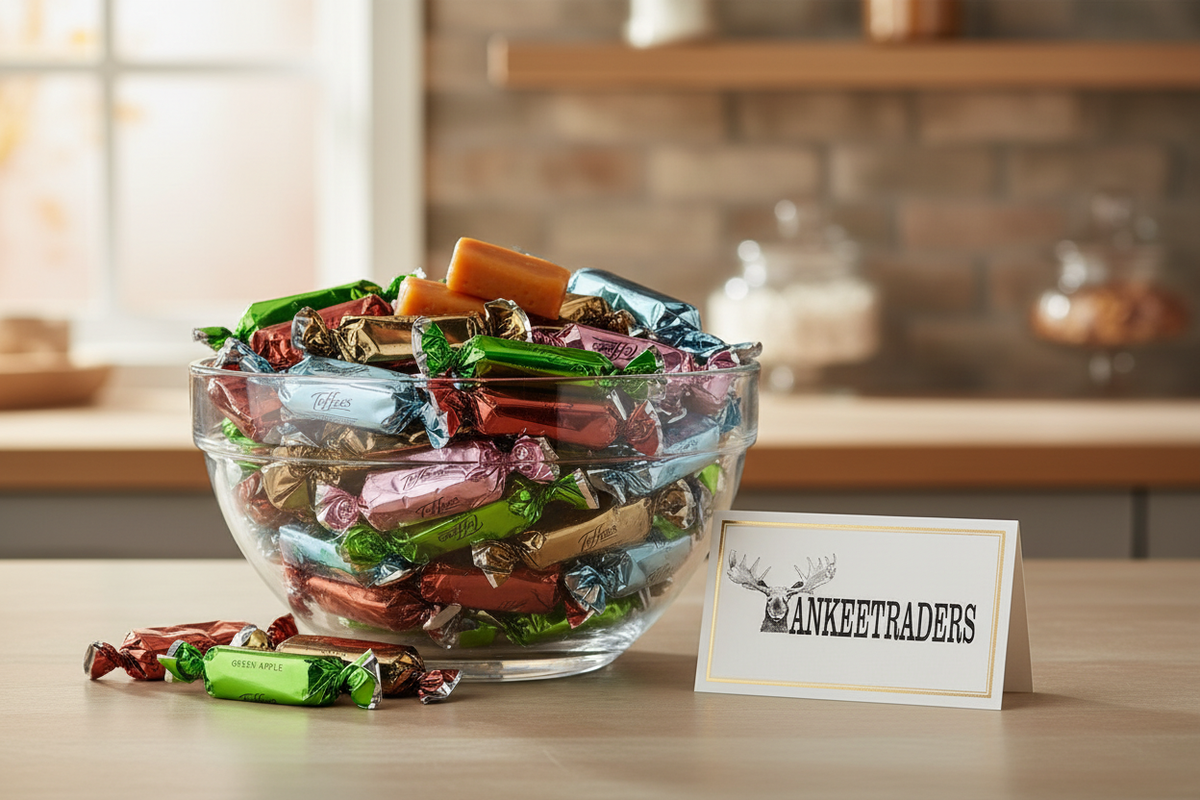 YANKEETRADERS assorted fancy toffees lifestyle image